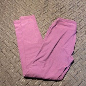 Purple OS LuLaRoe leggings